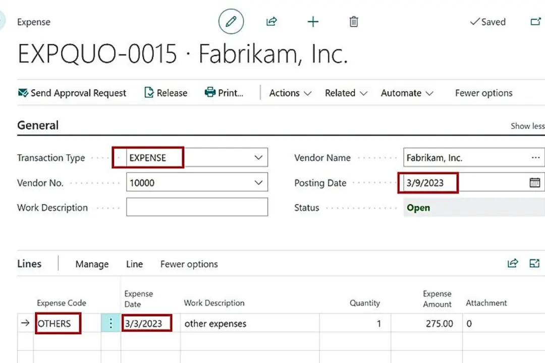 Automate and Simplify Expenses with Business Central