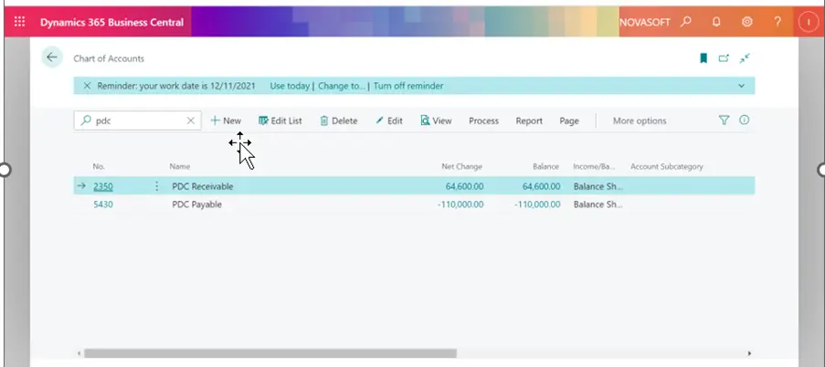 Simplify Your Post-Dated Cheque Management with Novasoft's Addon for Dynamics 365 Business Central